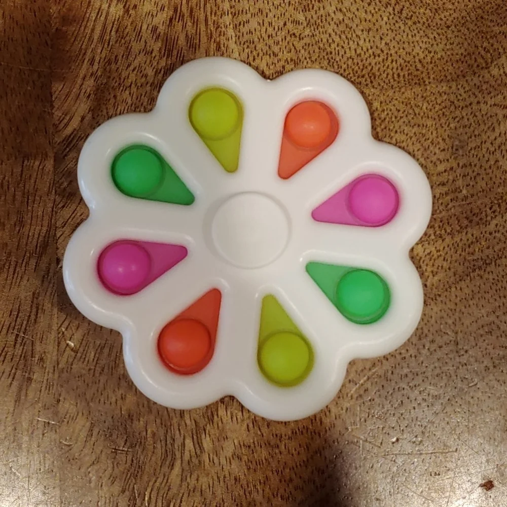 New Simple Dimple Fidget Spinner. 2/$12